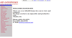 Desktop Screenshot of abienterprises.net